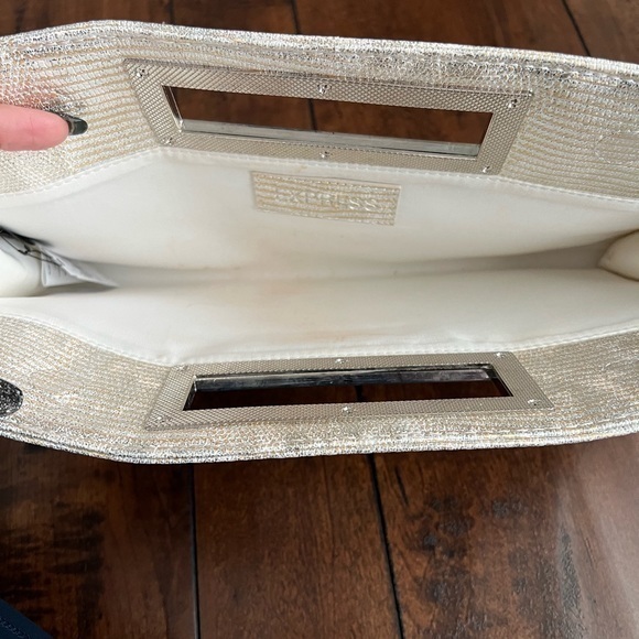 NWT Sparkly‎ Clutch from Express - Picture 5 of 7